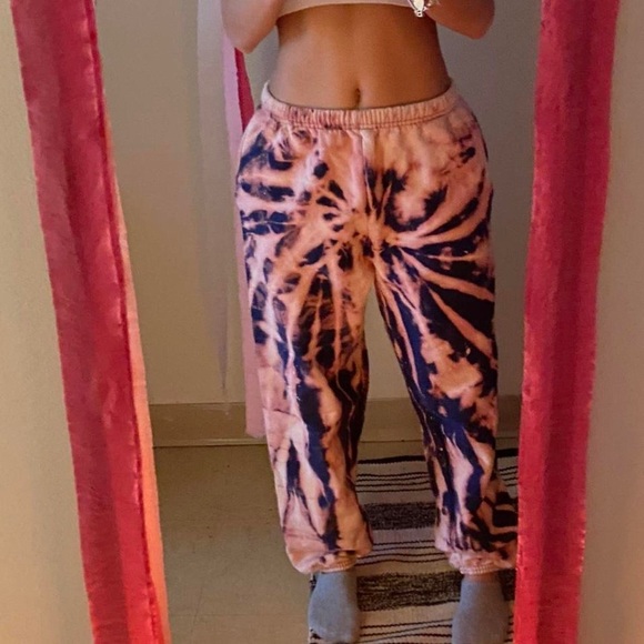 KORRUPTED CLOSET bleached joggers 🐯 - Picture 2 of 4